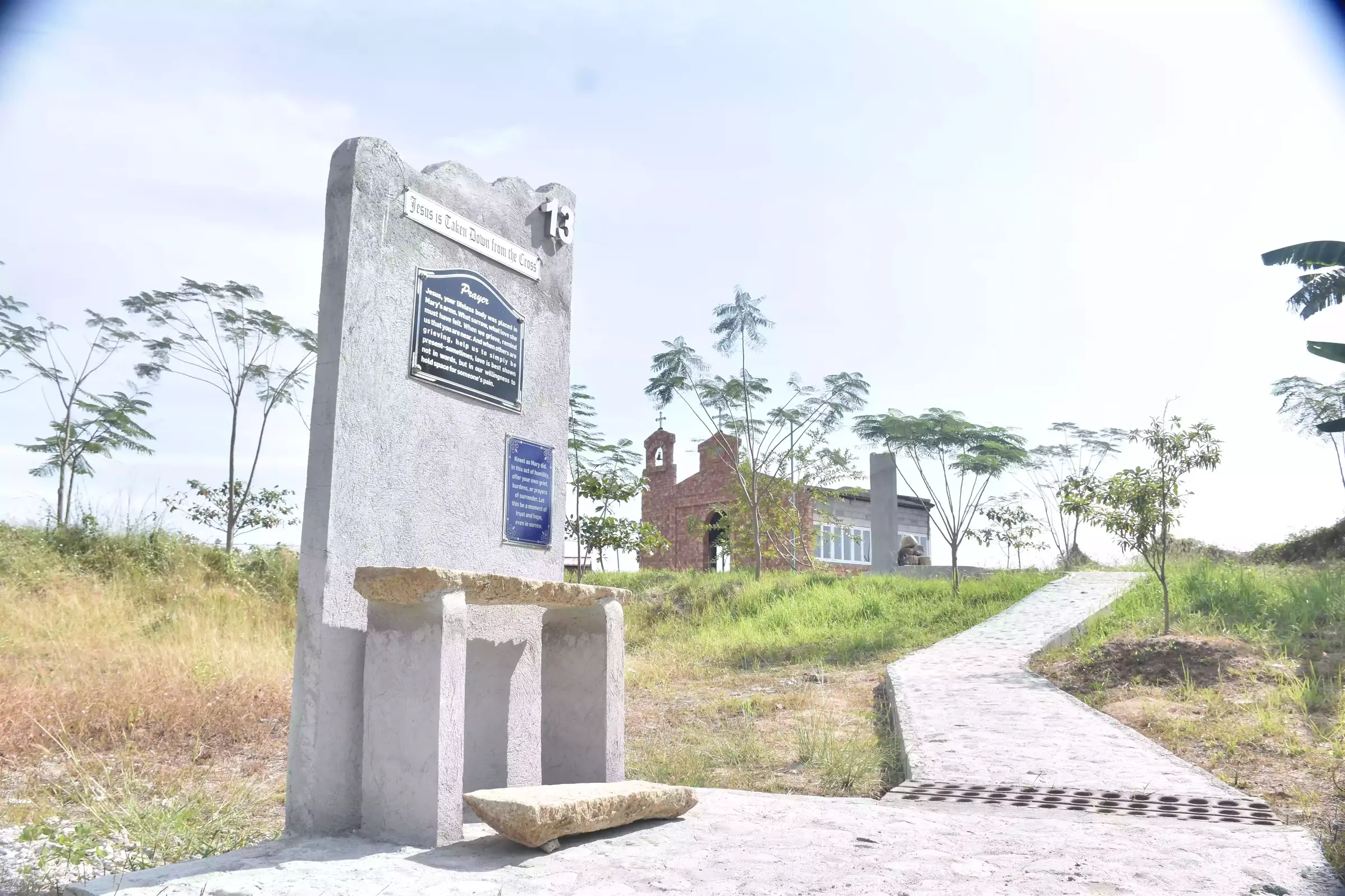 Station 13: Jesus is Taken Down from the Cross - Stations of the Cross at Mt. Grona